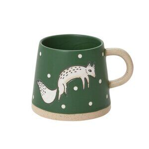 Arwen Mug Green with Fox New NIB